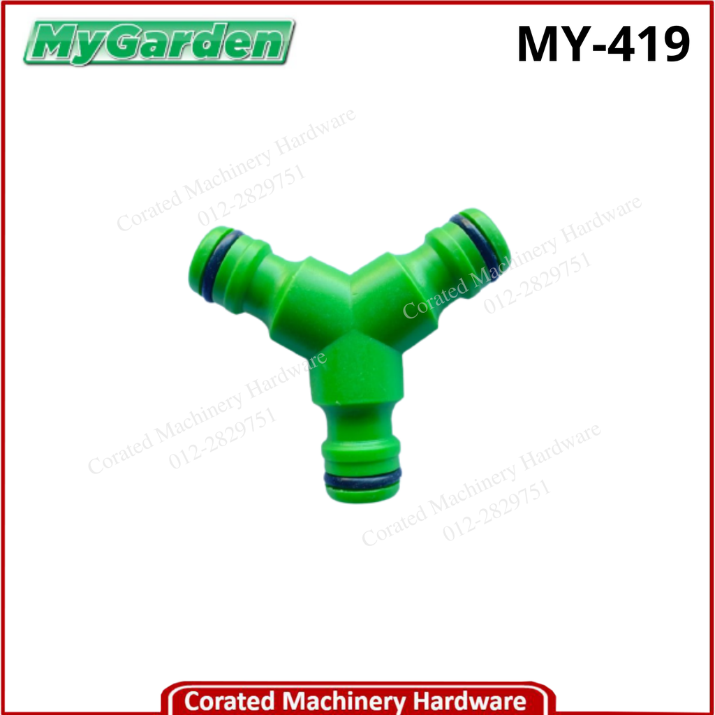 MYGARDEN MY-419 TREE-WAY HOSE COUPLING