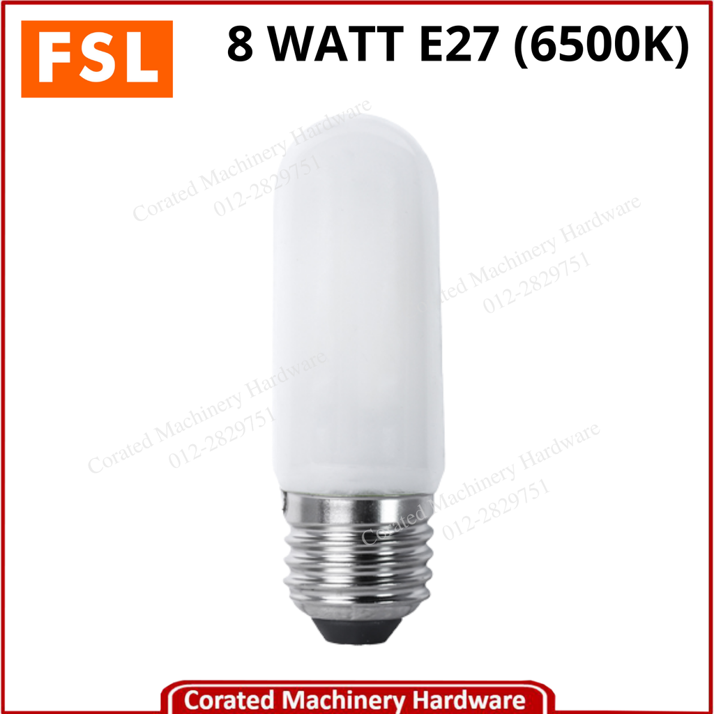 FSL 8 WATT E27 LED CYLINDER BULB (STIK)