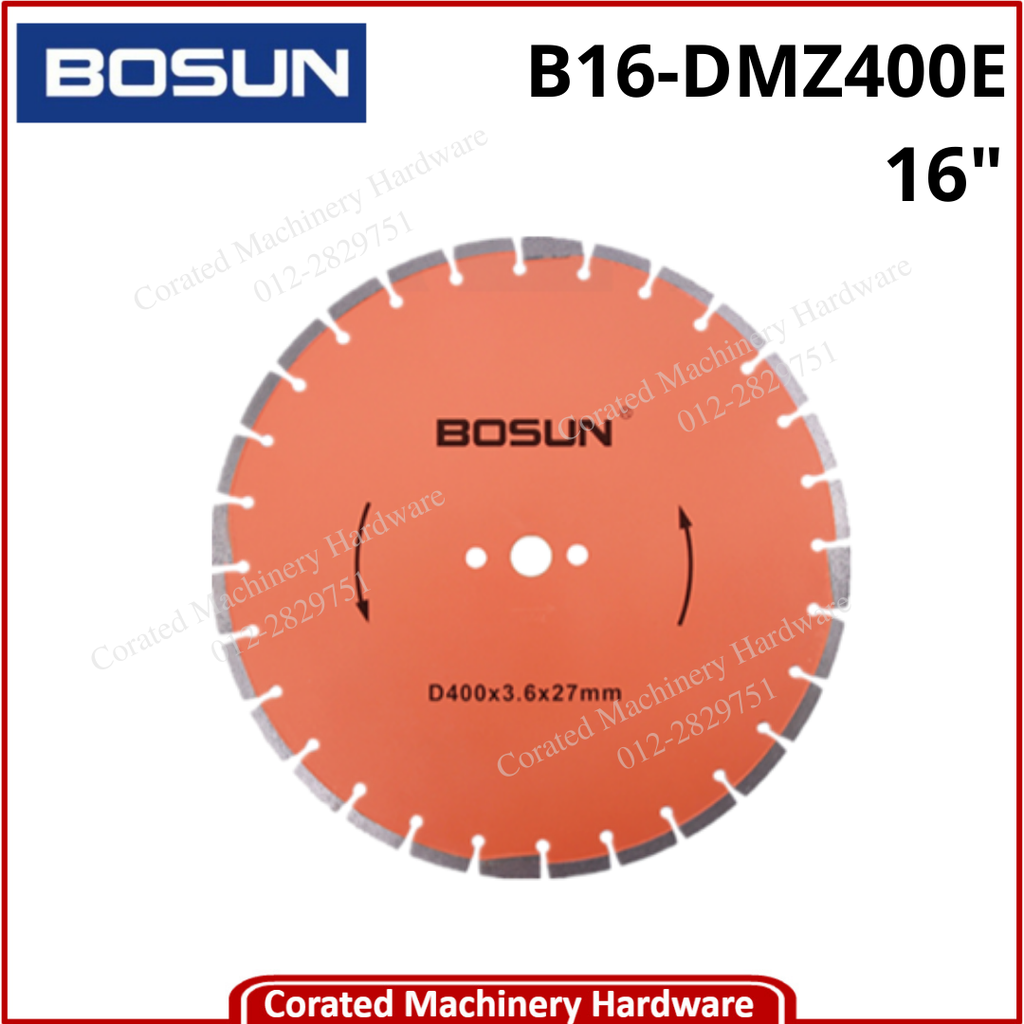 BOSUN 16&quot; DIAMOND BLADE - M2 ASPHAL 