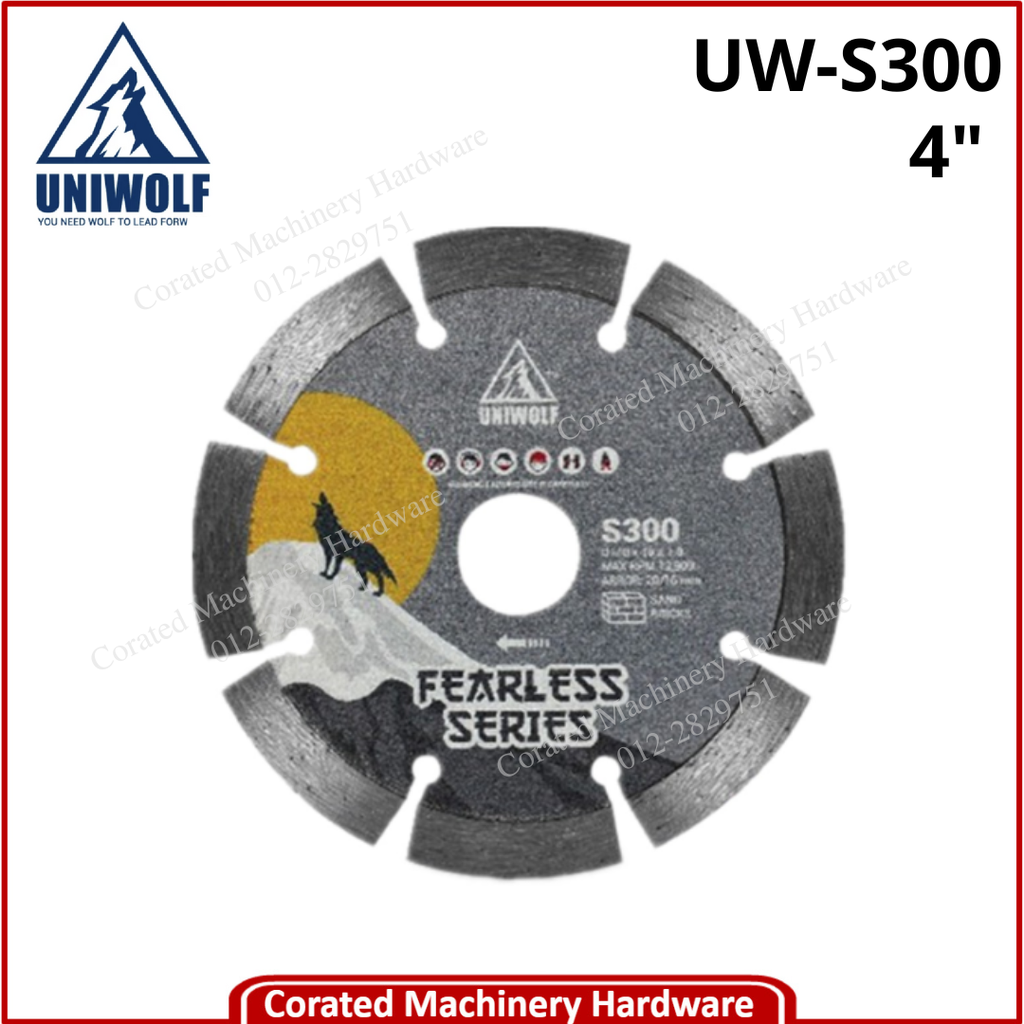 UNIWOLF DIAMOND WHEEL 110MM S300