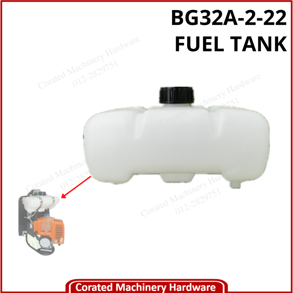 FUEL TANK (WHITE) CLIP TYPE FOR BG328A