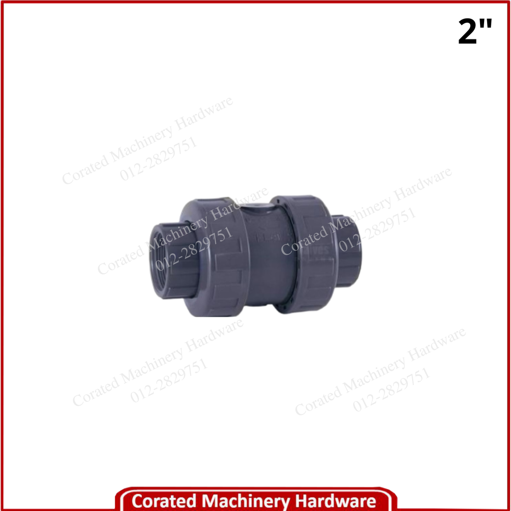 PVC SPRING CHECK VALVE