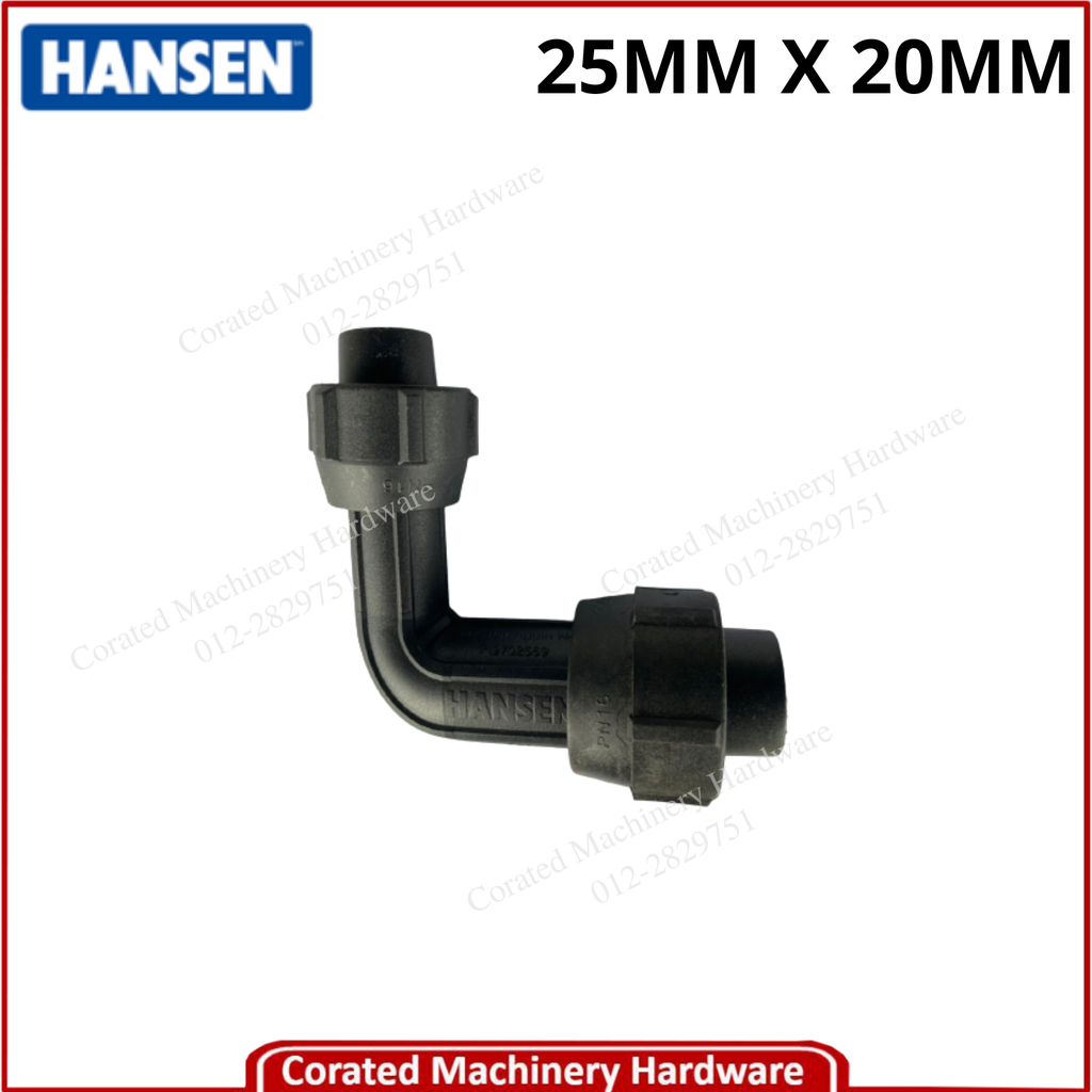 HANSEN POLY REDUCING ELBOW