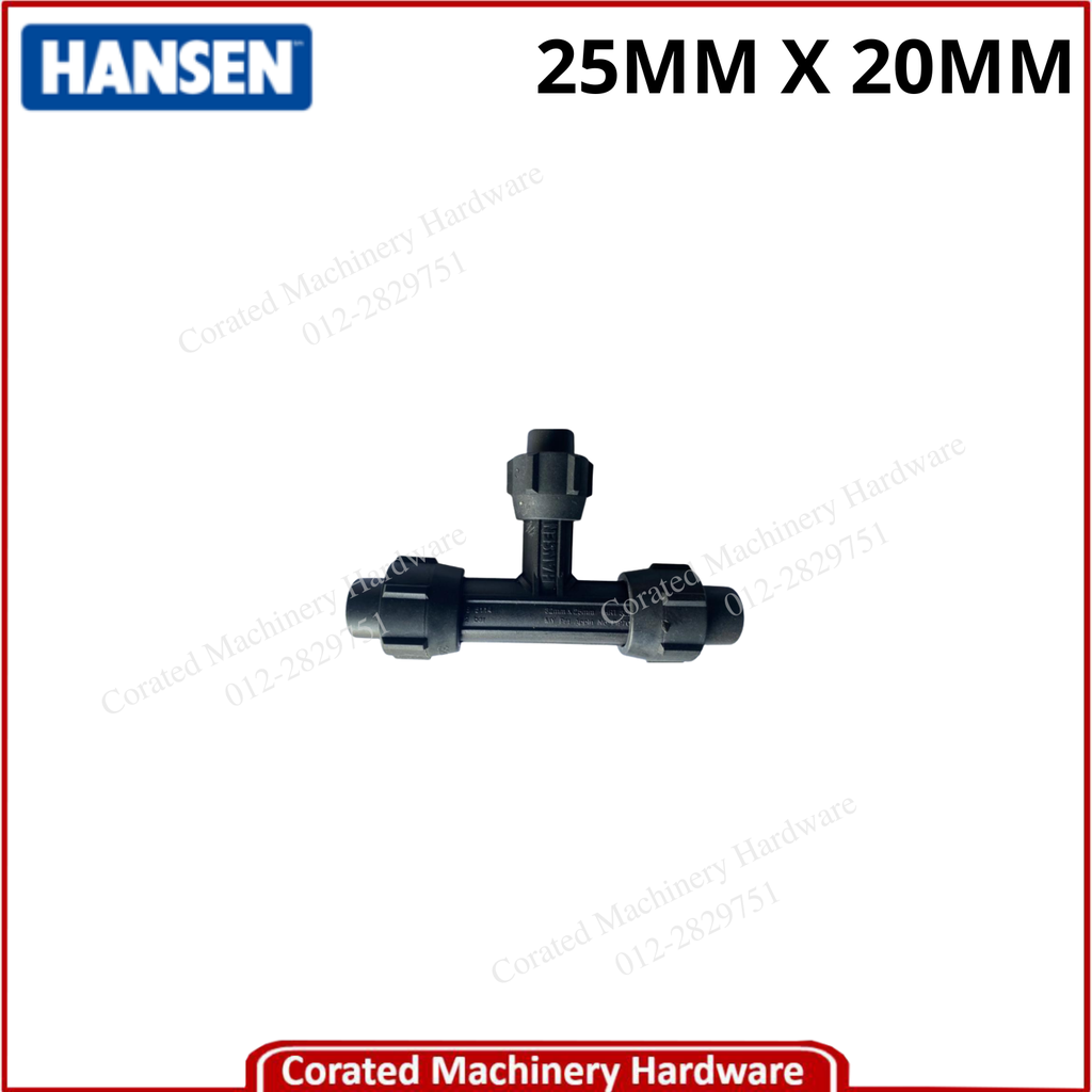 HANSEN POLY REDUCING TEE