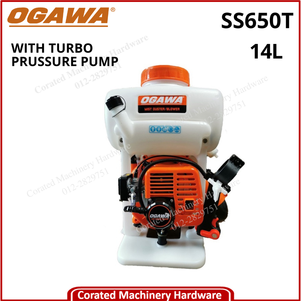 OGAWA MIST DUSTER/BLOWER WITH TURBO PRESSURE PUMP