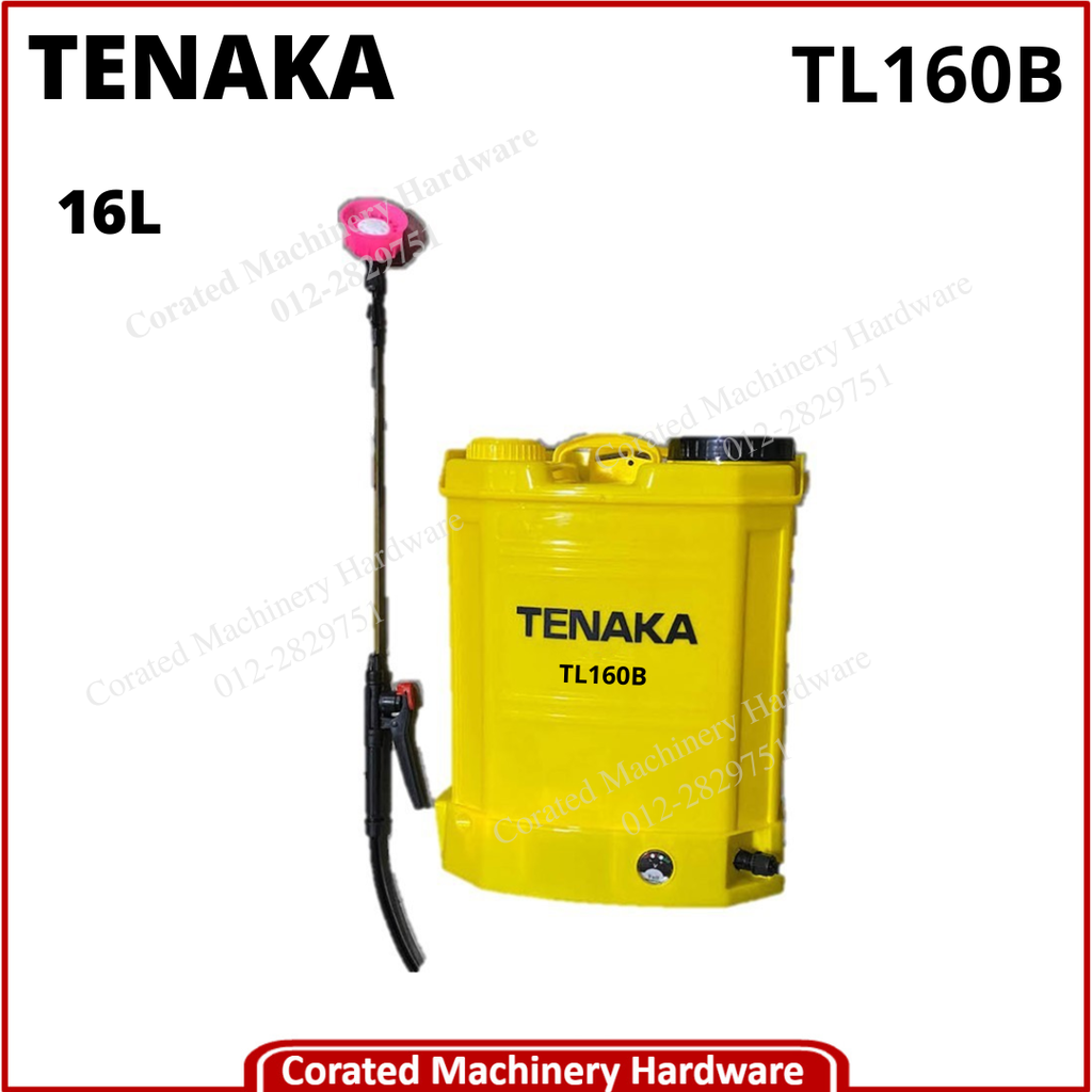 TENAKA KNAPSACK RECHARGEABLE BATTERY SPRAYER