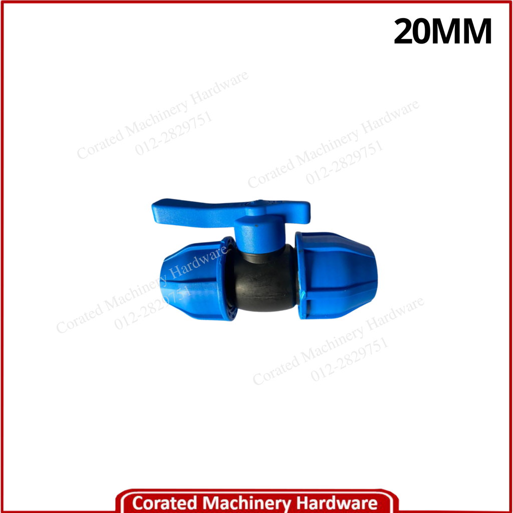 POLY COMPRESSION BALL VALVE