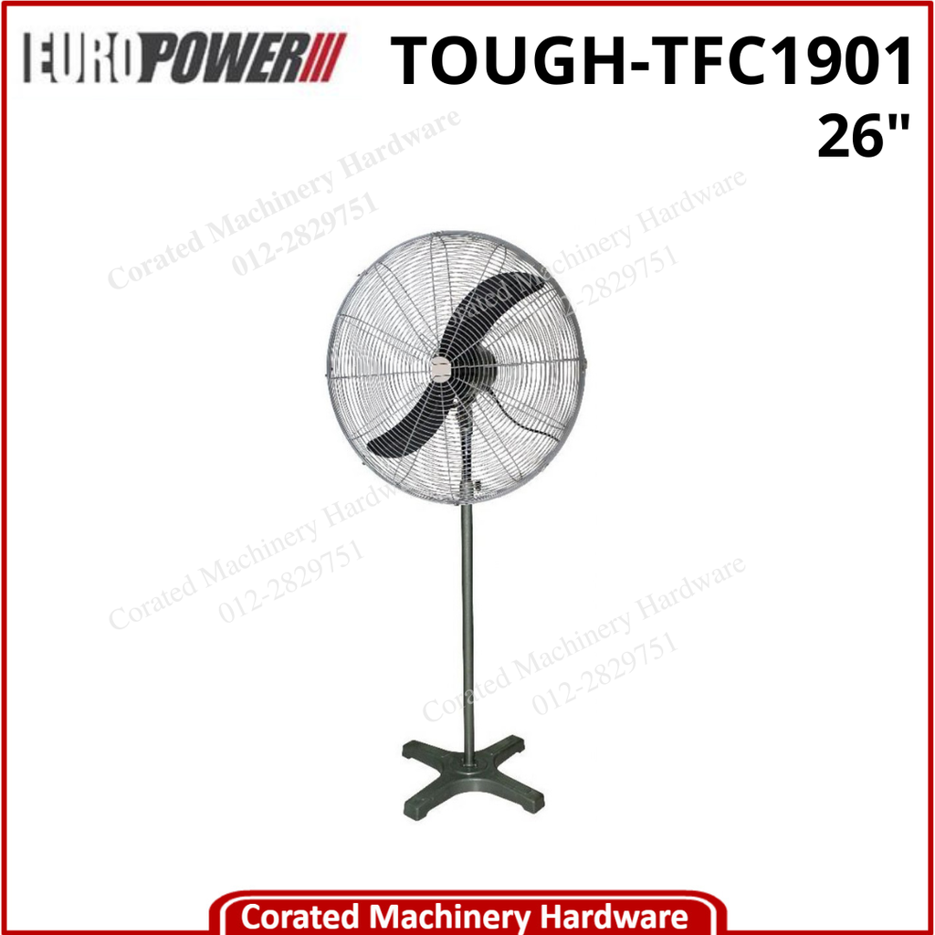 TOUGH/EUROPOWER 26&quot; INDUSTRIAL STAND FAN