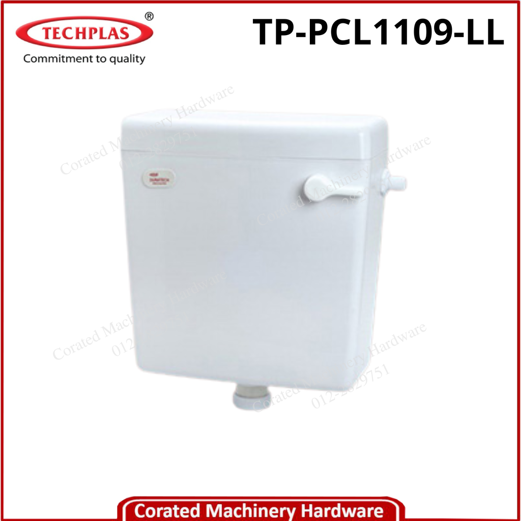 TECHPLAS 9 LITRE PLASTIC CISTERN