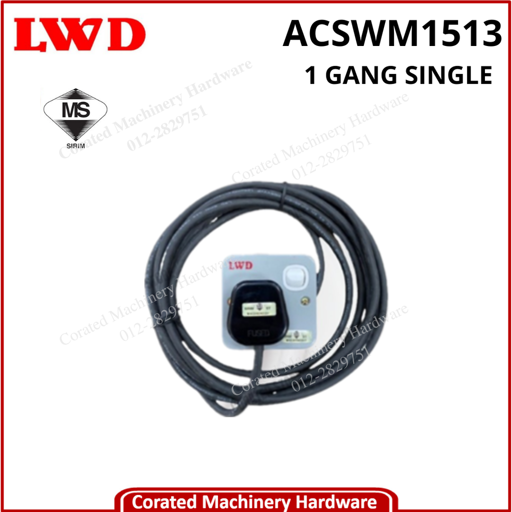 LWD 13A METAL CASING SWITCH SOCKET EXTENSION