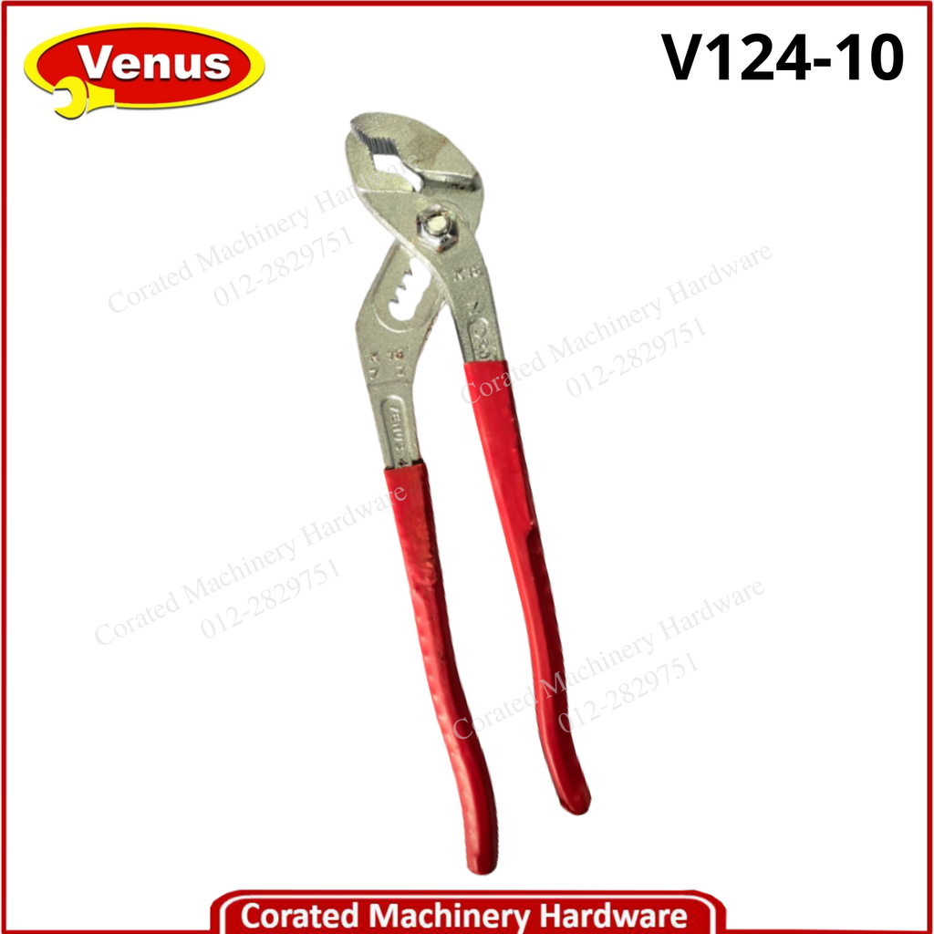 VENUS 10&quot; INSULATED HANDLE SLIP JOINT PLIER