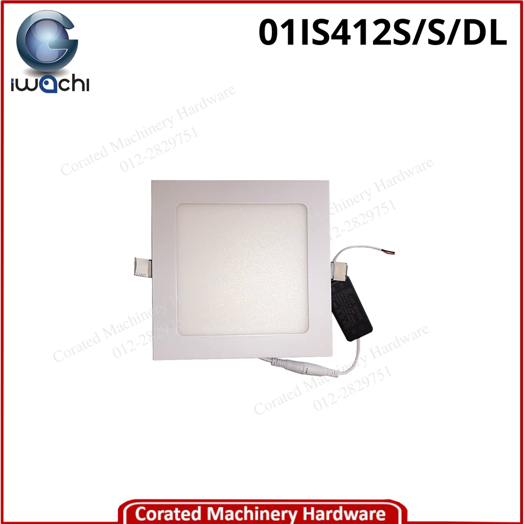 IWACHI 4&quot; 12 WATT LED SLIM PANEL LIGHT (6500K)