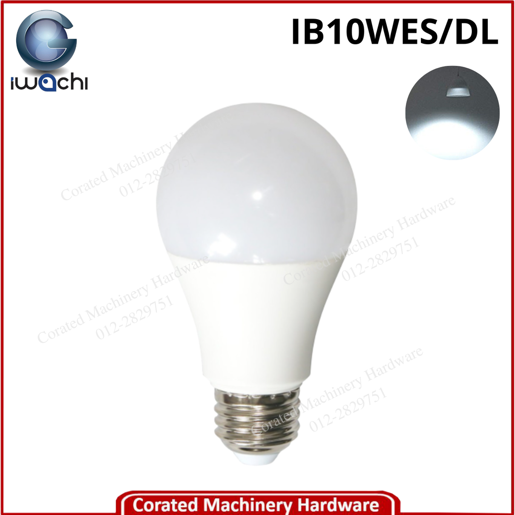 IWACHI A60 10 WATT E27 LED BULB (SIRIM)