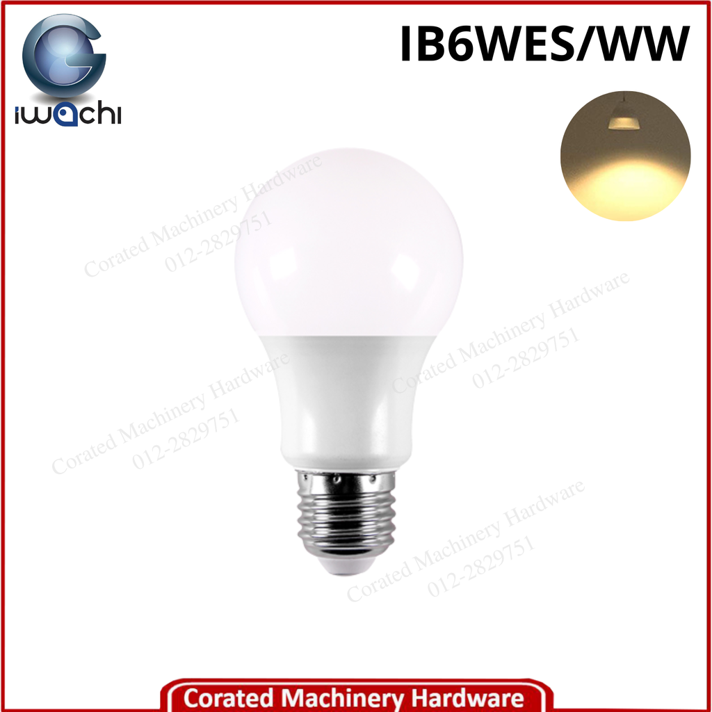 IWACHI A55 6 WATT E27 LED BULB (SIRIM)