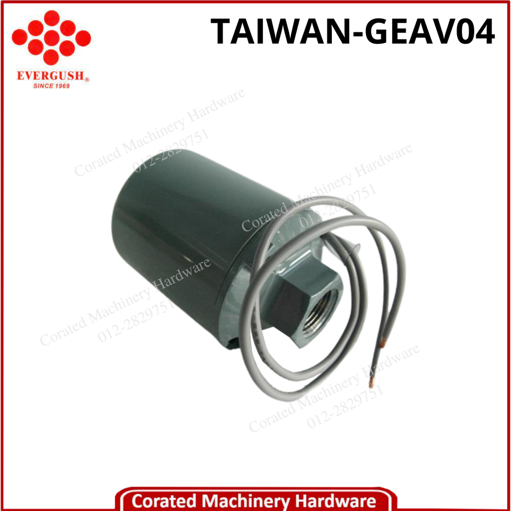 EVERGUSH GEAV04 PRESSURE SWITCH FOR V200 / V400