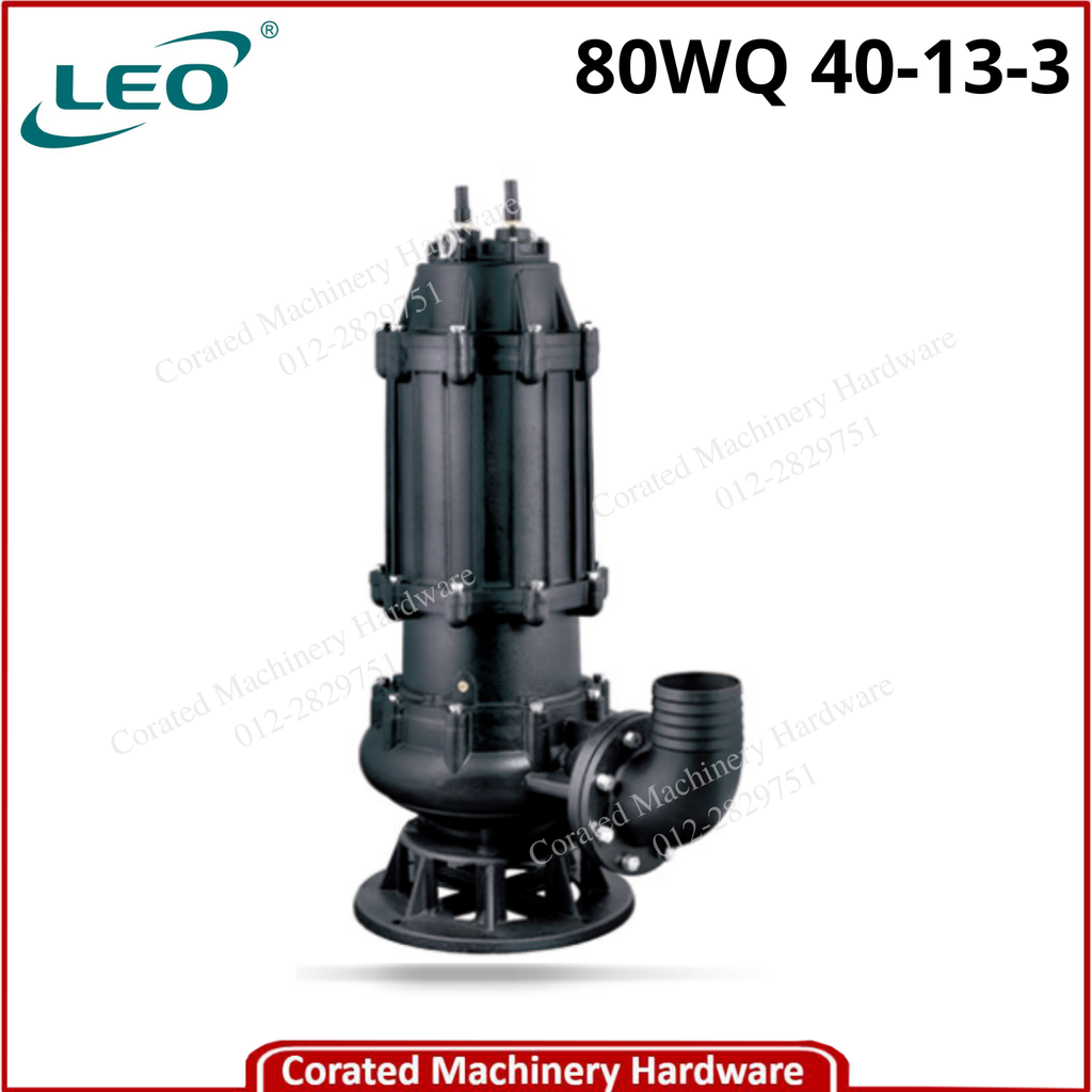 LEO 80WQ 40-13-3 SEWAGE SUBMERSIBLE PUMP