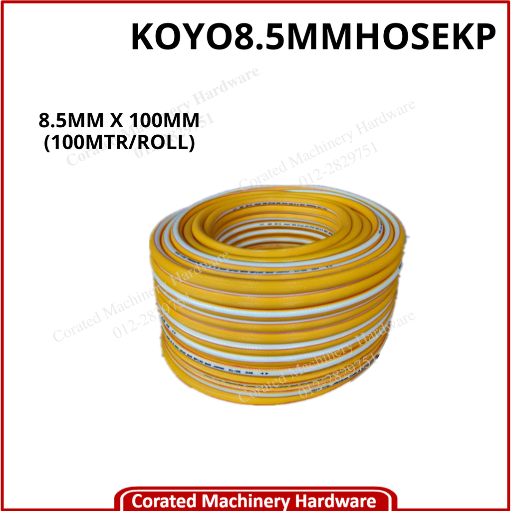 KOYO(K/P) 8.5MM X 100M PRESSURE HOSE