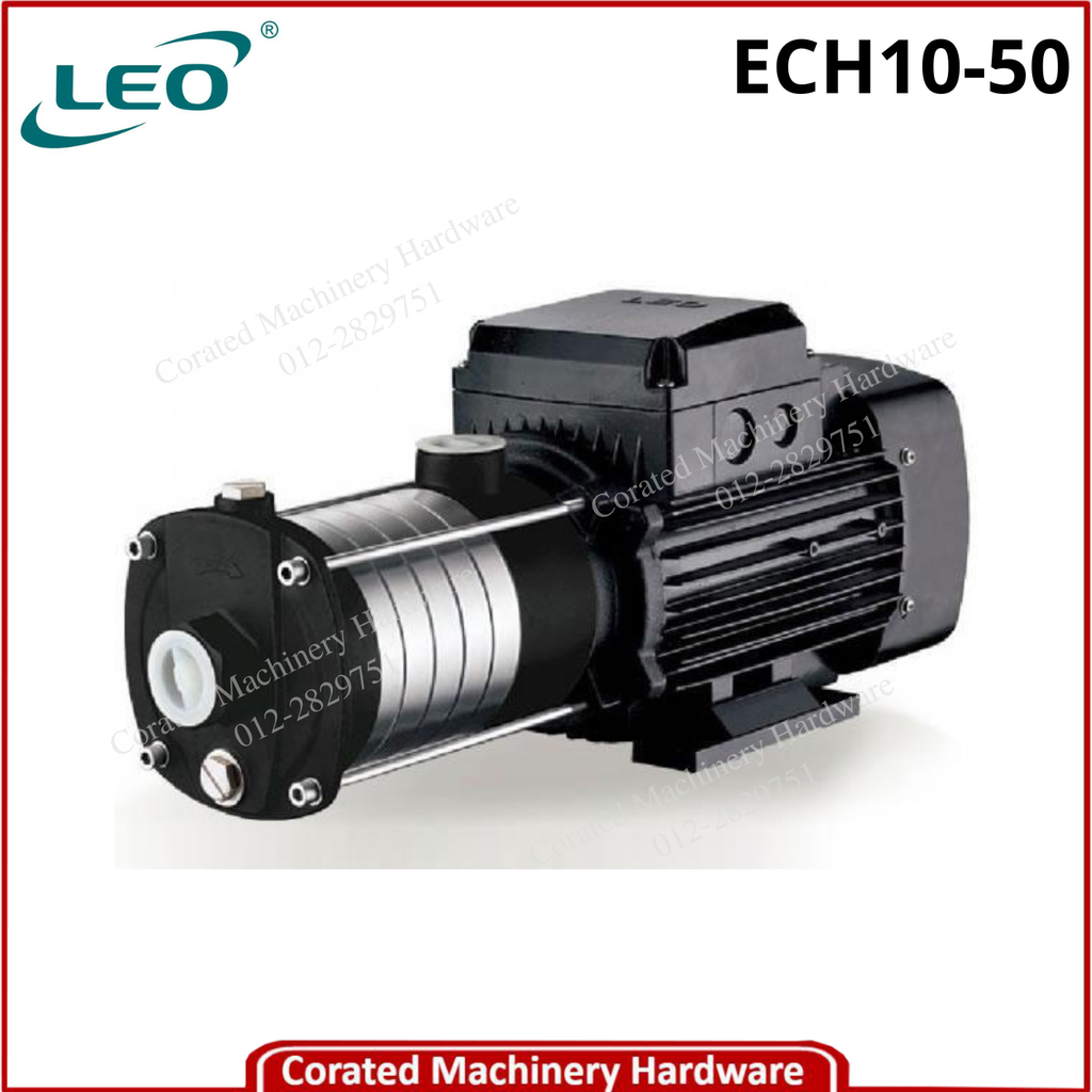 LEO ECH HORIZONTAL MULTISTAGE STAINLESS STEEL PUMP