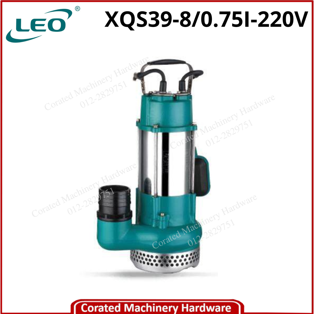 LEO XQS39-8/0.75I SUBMERSIBLEL PUMP WITH FLOAT