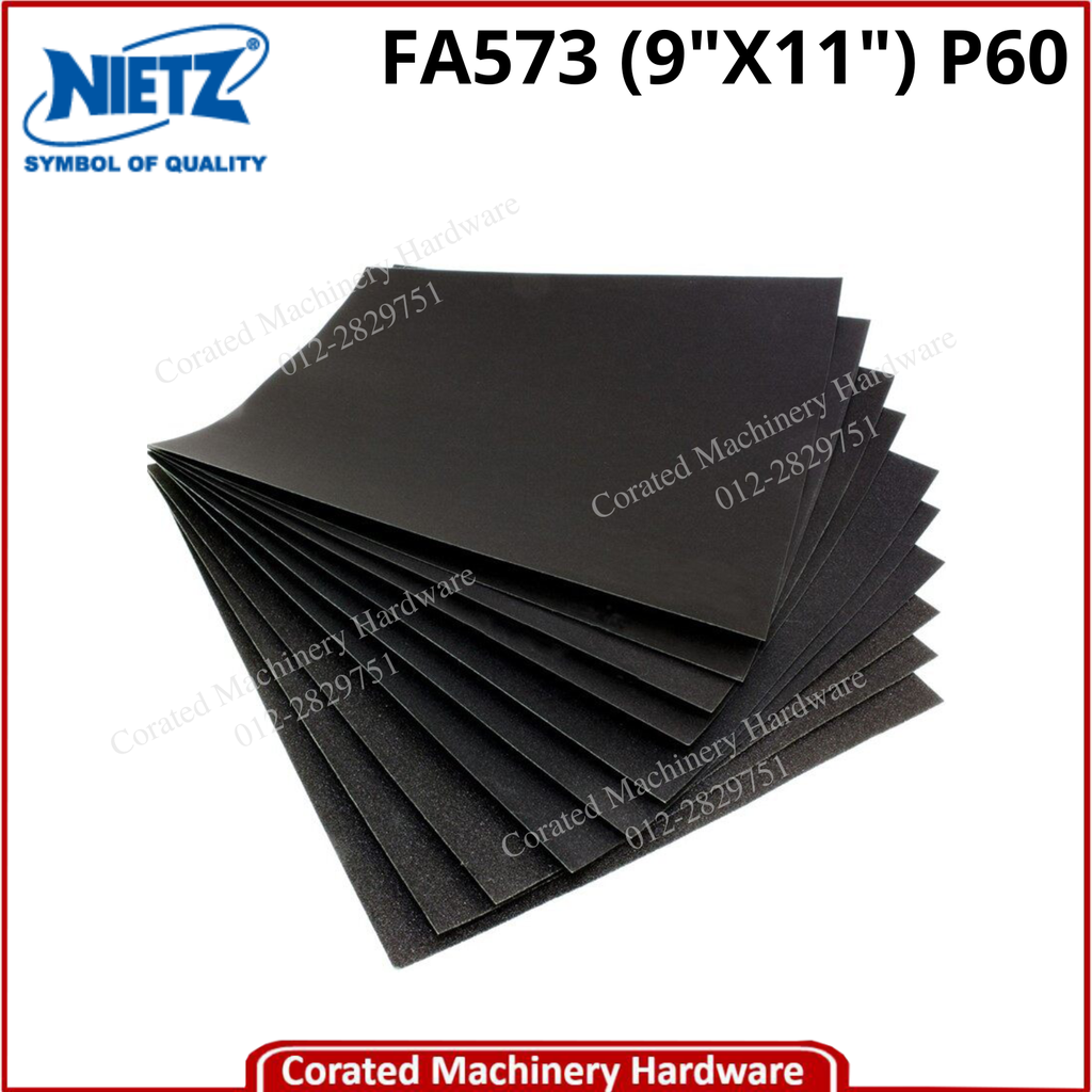 NIETZ FA573 LATEX WATERPROOF SAND PAPER (1 PIECE)