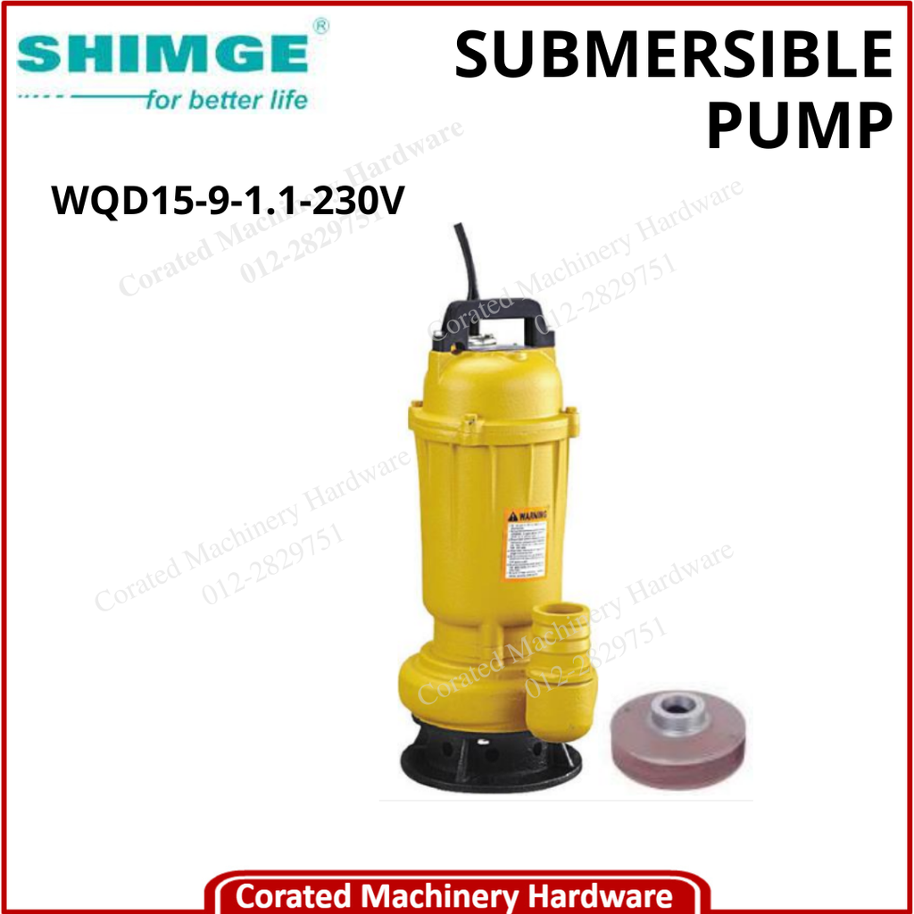 SHIMGE SUBMERSIBLE PUMP FOR DIRTY WATER