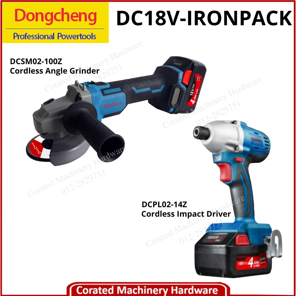 DONG CHENG DC18V-IRONPACK COMBO SET