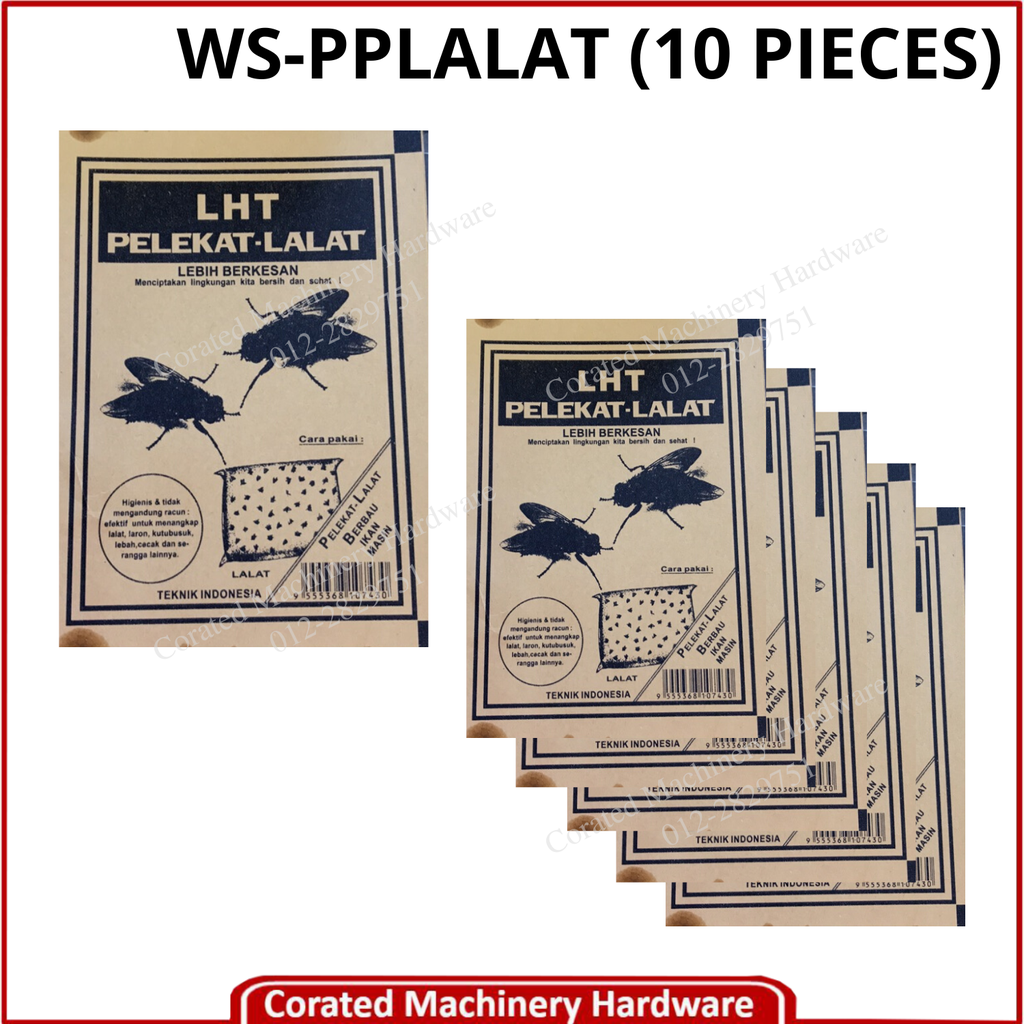 LALAT PAPER (1 SET / 10 PIECES)