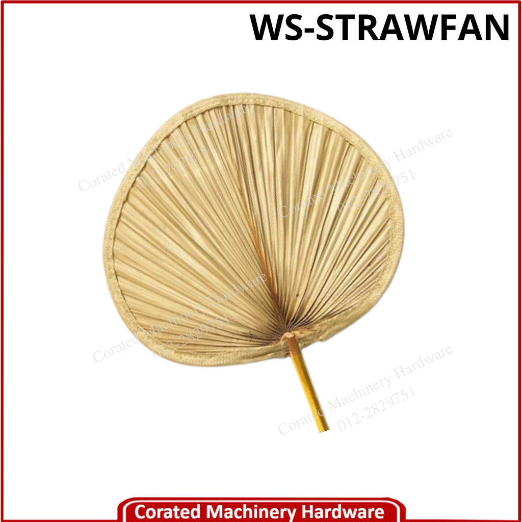 HANDMADE STRAW FAN