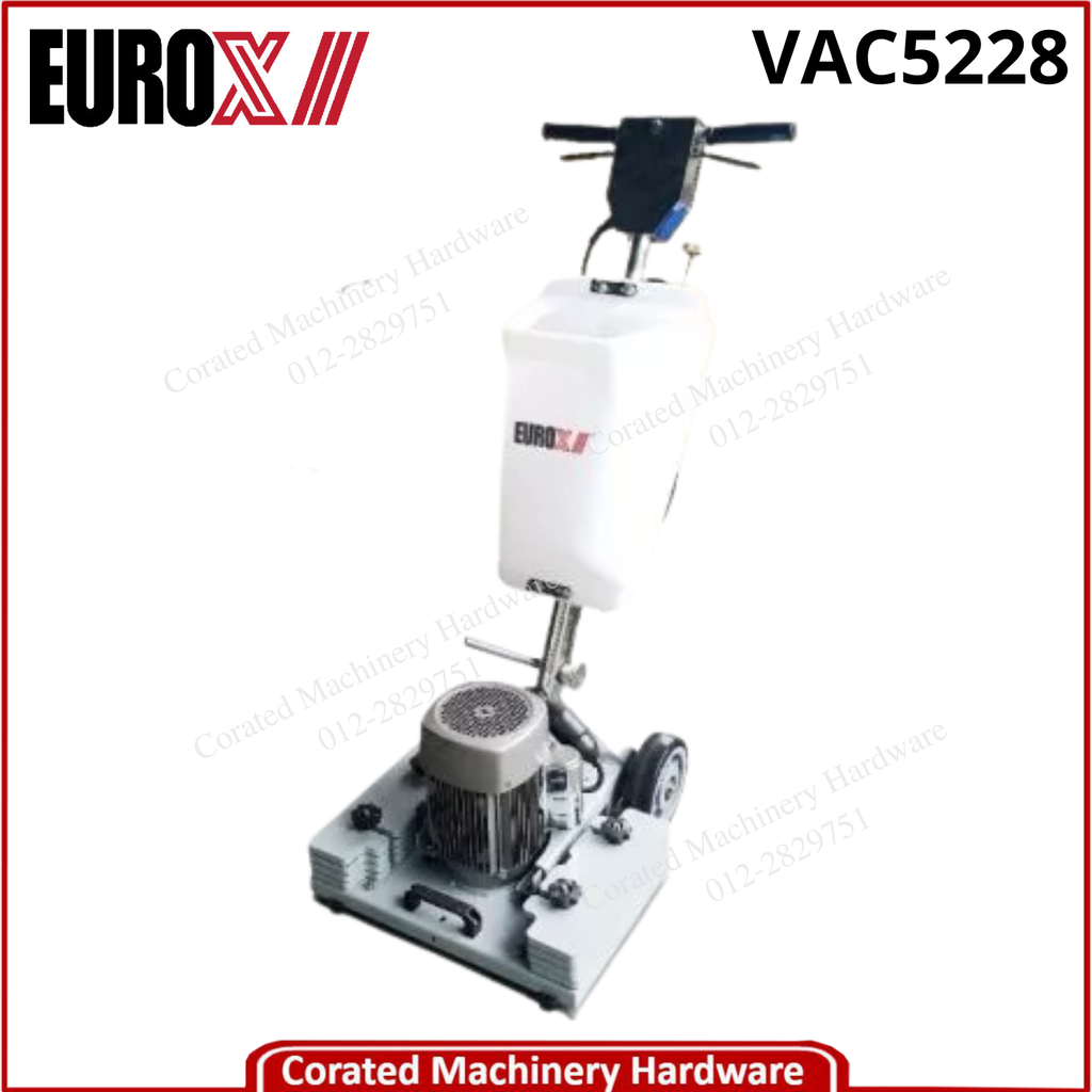 EUROX VAC5228 INDUSTRIAL FLOOR GRINDING POLISHER