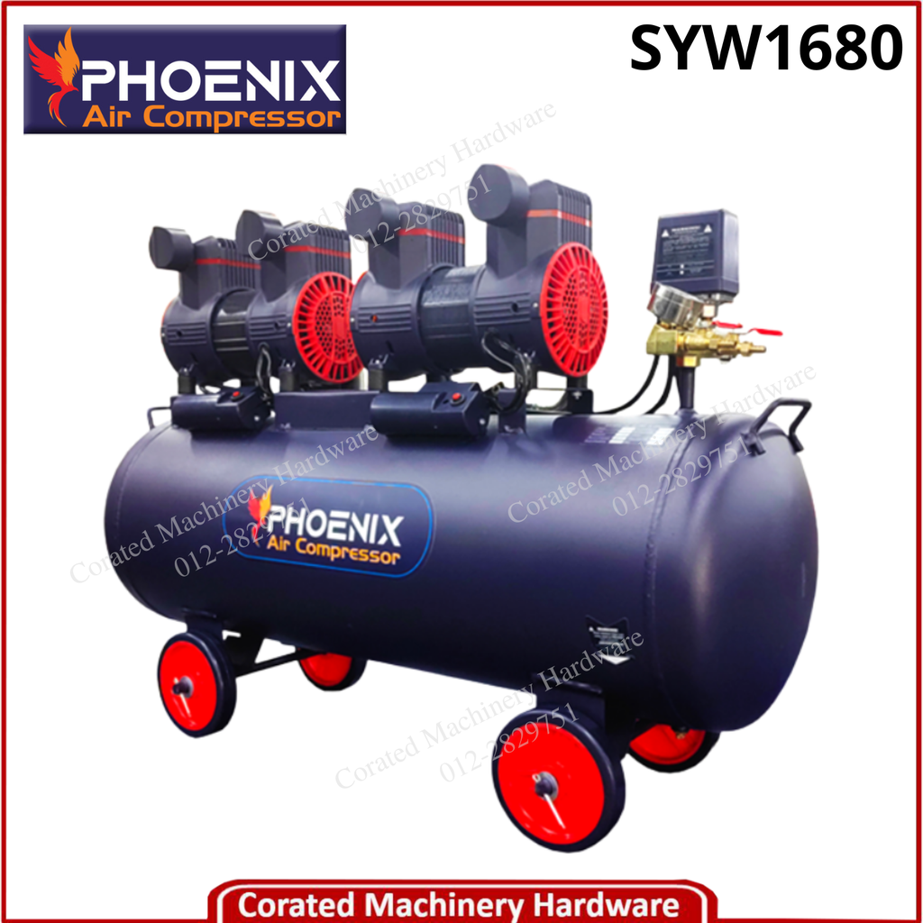 PHOENIX SYW1680 OIL LESS AIR COMPRESSOR