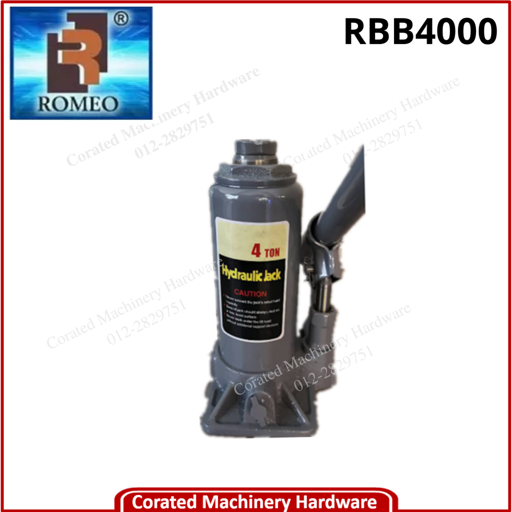 ROMEO 4 TONS HYDRAULIC BOTTLE JACK