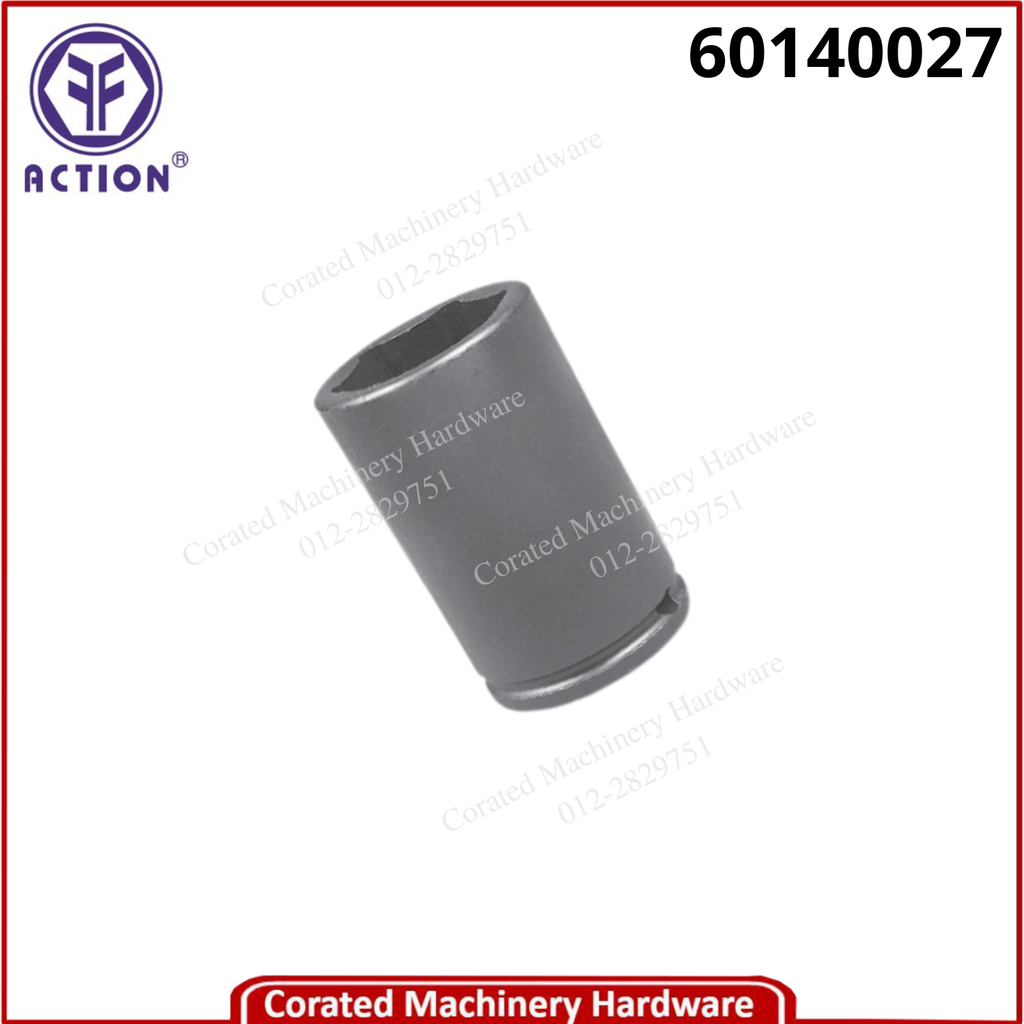 ACTION 3/4&quot; SQ. DR. METRIC IMPACT SOCKET 6-POINT