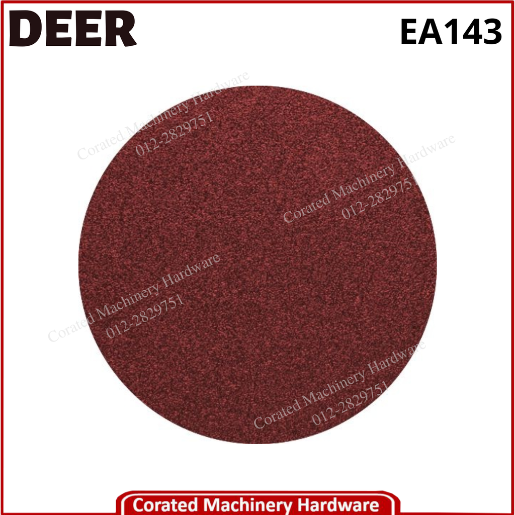 DEER EA143 VELCRO SANDING PAPER DISC P040X4&quot;