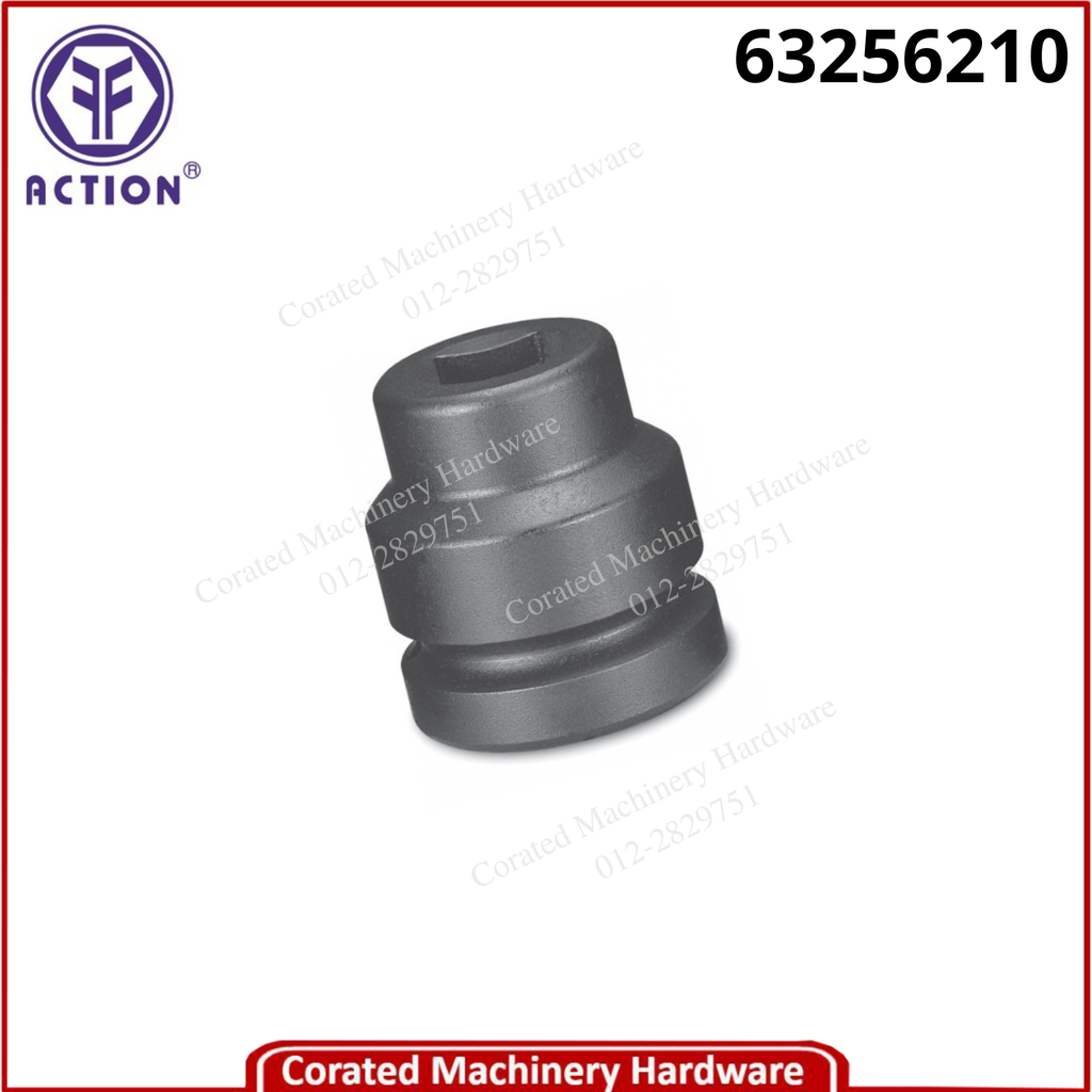 ACTION 1&quot; SQ. L. STANDARD IMPACT SOCKET 4-POINT