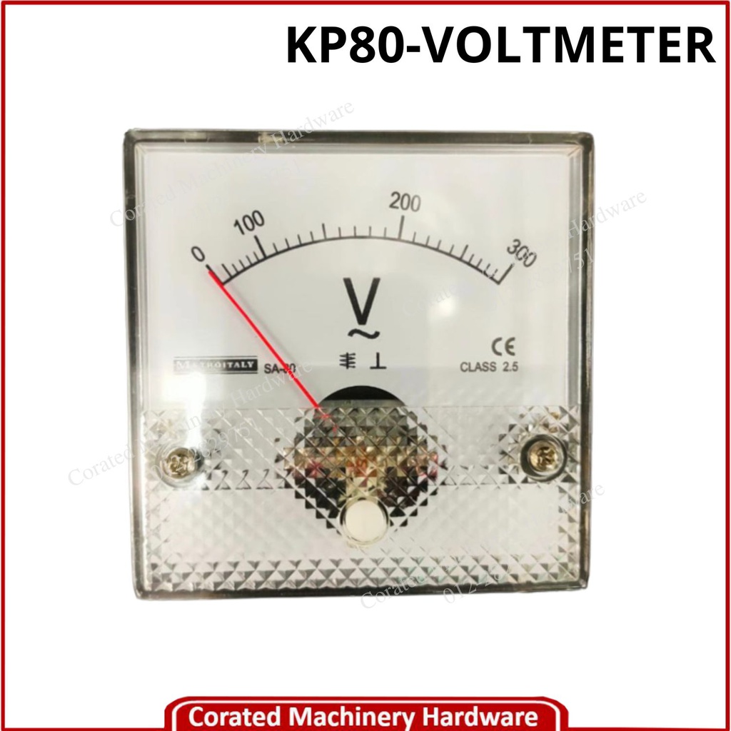 KP80-VOLTMETER KP80 300V AC/DC VOLTMETER