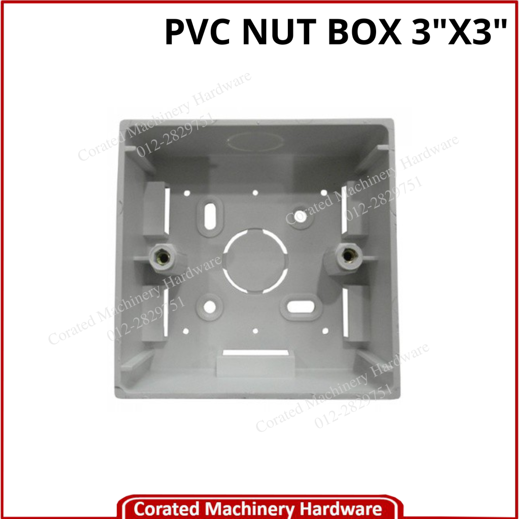 PVC-LINK PVC NUT BOX 3&quot; X 3&quot; / 3&quot; X 6&quot; / 3&quot; X 7&quot;