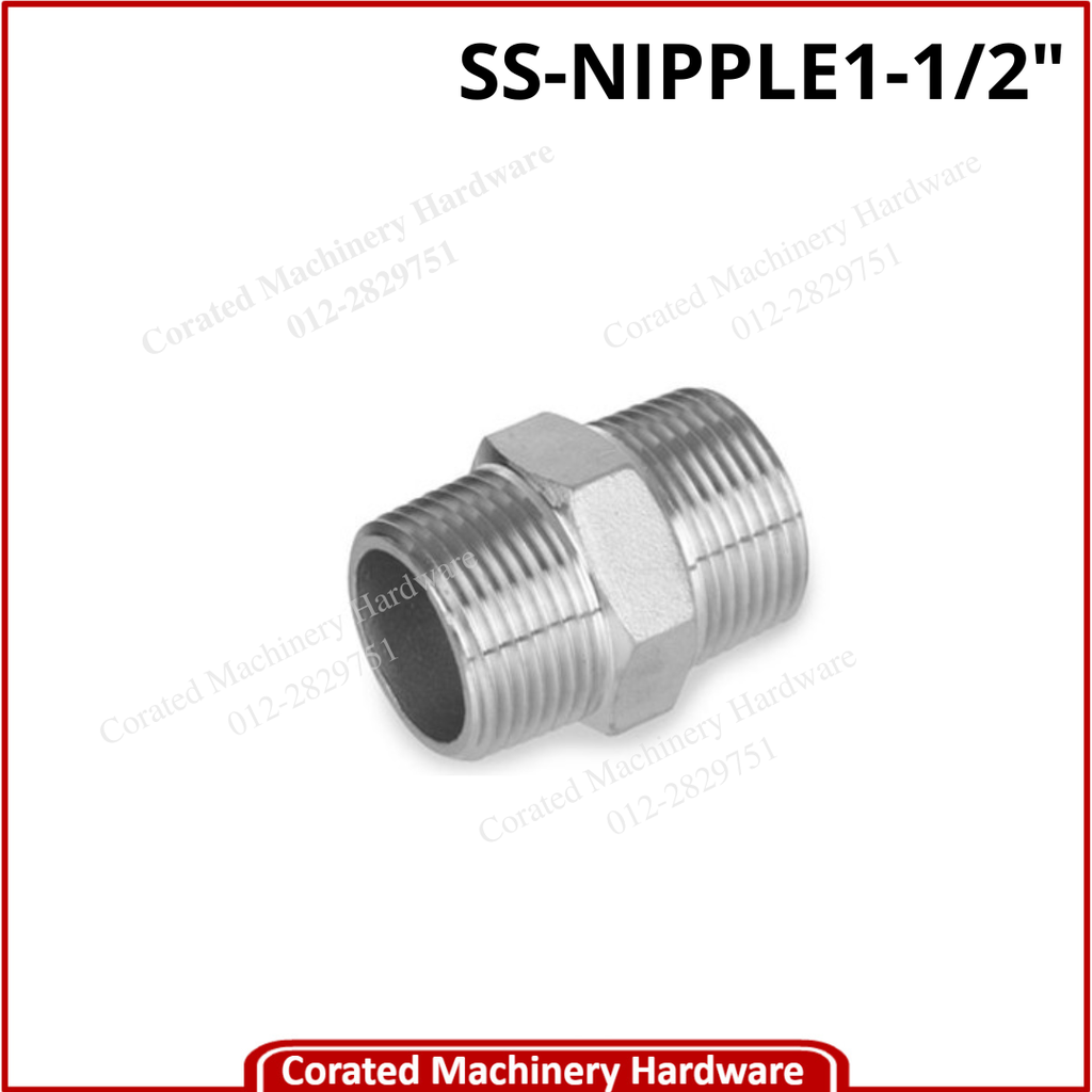 STAINLESS STEEL 304 NIPPLE