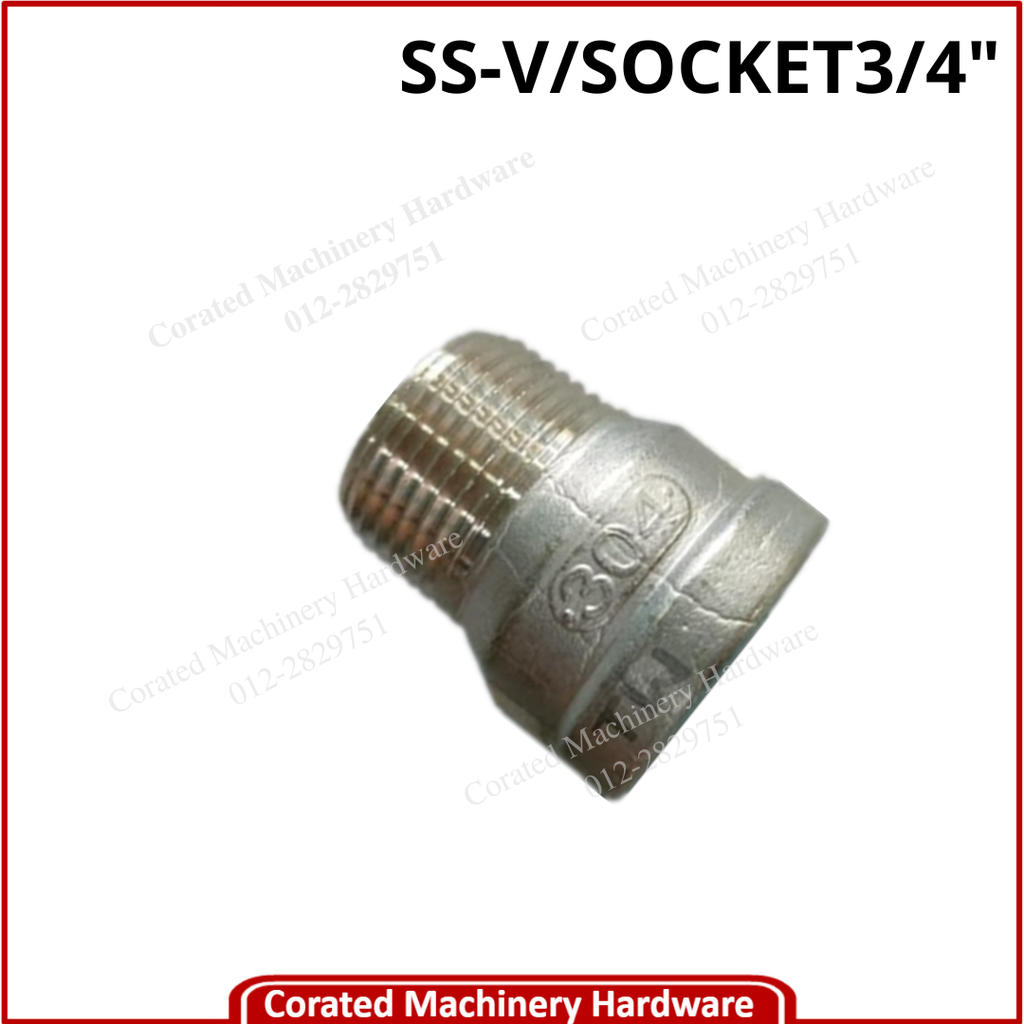 STAINLESS STEEL VALVE SOCKET