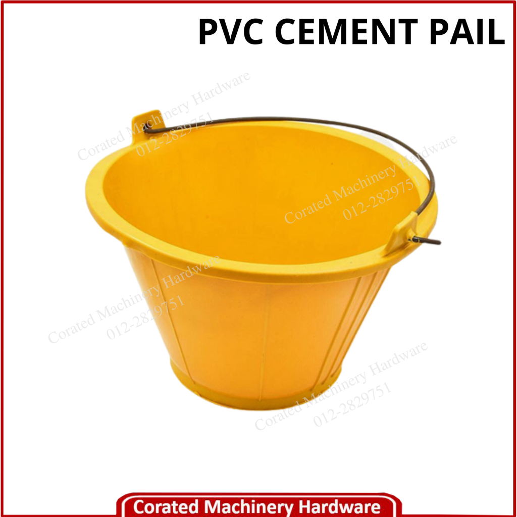 PVC CEMENT PAIL (YELLOW)