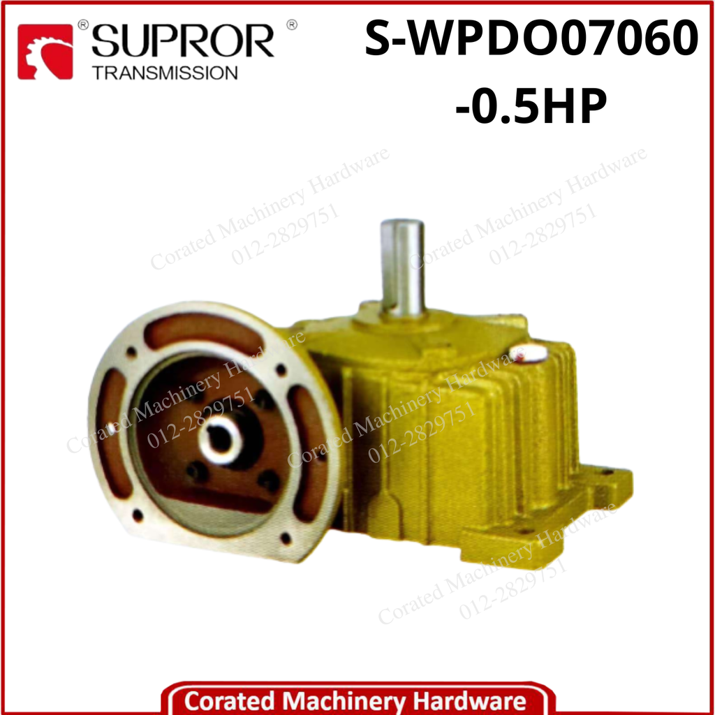 SUPROR WORM GEAR REDUCER WP SERIES [WPDO]