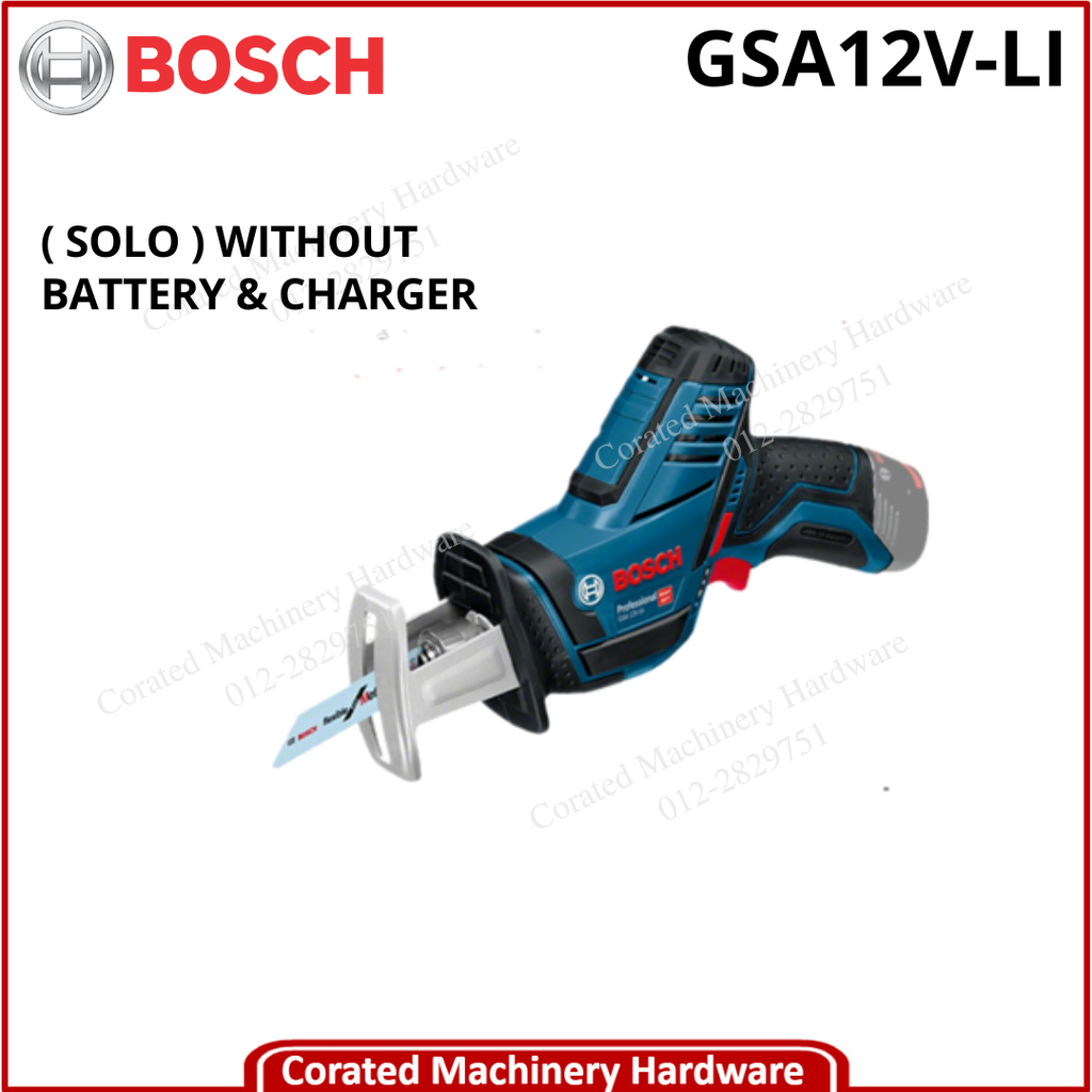 BOSCH GSA12V-LI 12V CORDLESS SABRE SAW SOLO TYPE