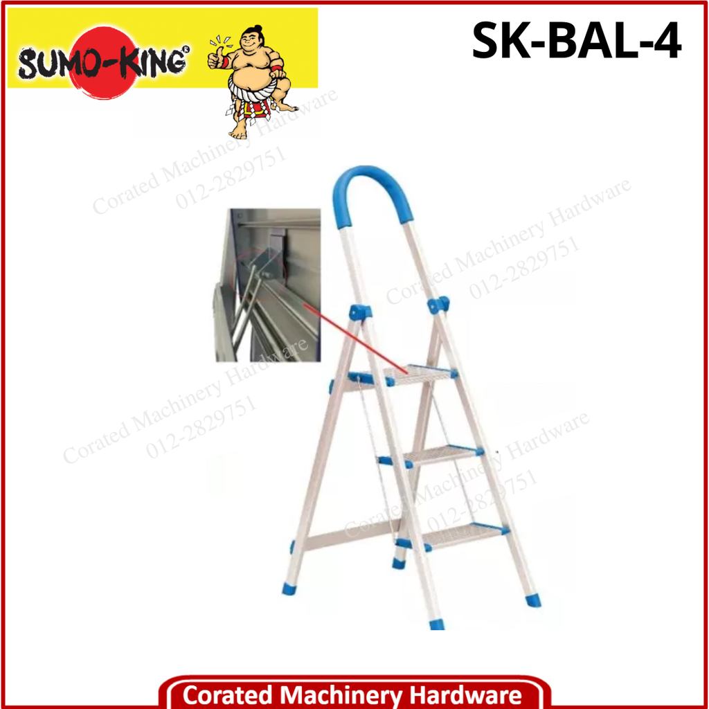 SUMO KING BLUE ALUMINIUM LADDER