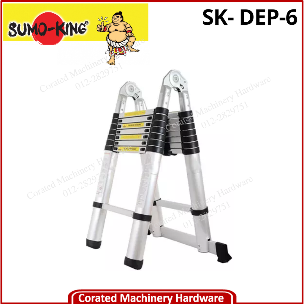 SUMO KING FOLDABLE TELESCOPIC LADDER