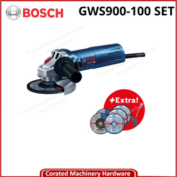 [06013960L2] BOSCH GWS900-100 4&quot; ANGLE GRINDER (900W)