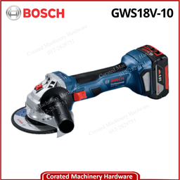 BOSCH GWS18V-10 CORDLESS ANGLE GRINDER