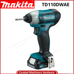 MAKITA TD110DWAE 6.35MM CORDLESS IMPACT DRIVER