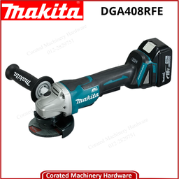 MAKITA DGA408RFE CORDLESS ANGLE GRINDER