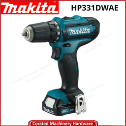 MAKITA HP331DWAE 10MM CORDLESS HAMMER DRIVER DRILL