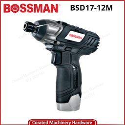 [BSD17-12M] BOSSMAN BSD17-12M 6.35MM CORDLESS IMPACT DRIVER