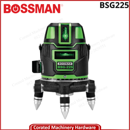 [BSG225/BT12] BOSSMAN BSG225 5-LINE GREEN LIGHT 7MW LINE LASER